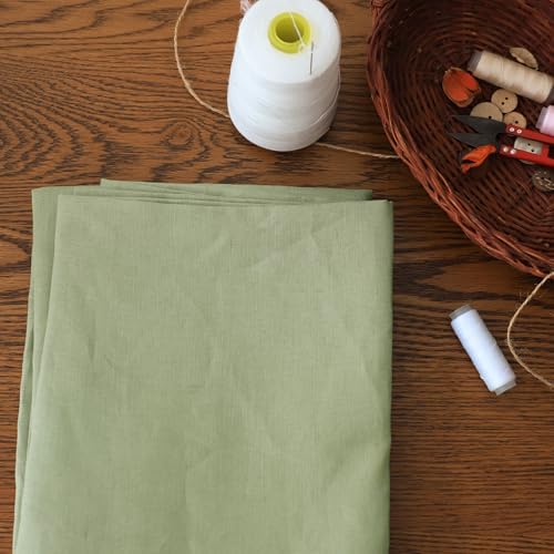 Simple&opulence 100% Linen Fabric by the Yard - 78" Wide Natural