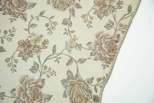 Luxurious and Premium Floral Design Jacquard Fabric for Upholstery