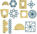 Sampler Template Set 1 Low Shank 3mm Template