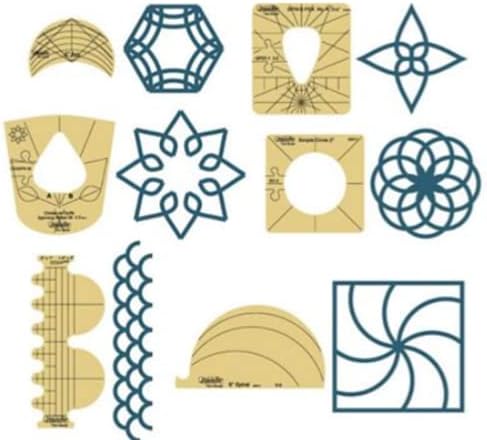 Sampler Template Set 1 Low Shank 3mm Template