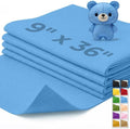 IONTACH 9" X 36" Soft Felt Sheets 1.6mm Thick (4 Packs, Sky Blue)