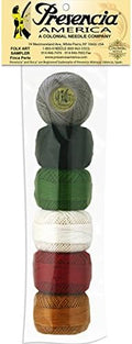 Presencia Finca Perle Cotton Size #8 Thread Sampler Pack for Sashiko