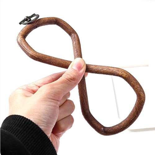 4 Inch Embroidery Hoops, Autuwintor 6Pcs Imitated Wood Display Frame