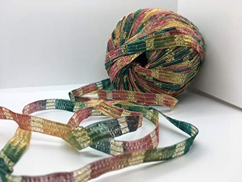 Memento Royale Berlini Glitter Ribbon Yarn 50 Gram, 88 Yards, 3/8"
