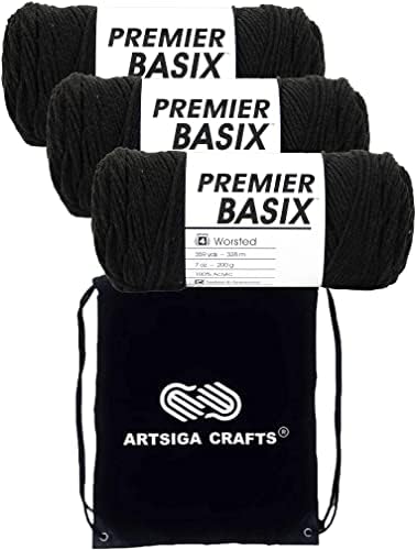 Premier Yarns Basix Charcoal 1115-47