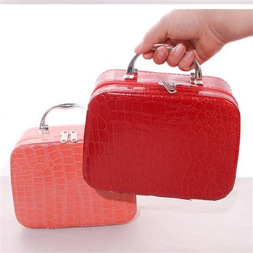 Complete Portable Sewing Kit in Faux Leather Case - Includes Big Eye