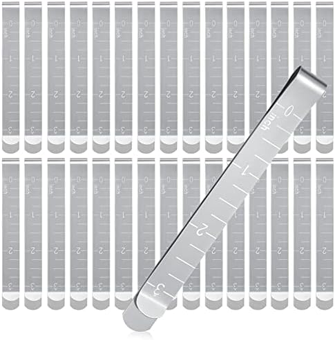 Cindeer 30 Pcs Sewing Clips Steel Hemming Clips, 3 Inches with
