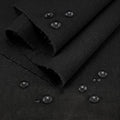 Black Poly Cotton Water Resistant Canvas Fabric, 5 Yards, 59 Inch Wide