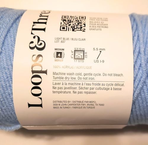 Soft Classic Yarn by Loops and Threads - 354 Yards - Medium (4)