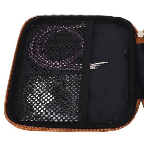 Tunisian Crochet Hook Set, Ergonomic Interchangeable Crafting Kit for