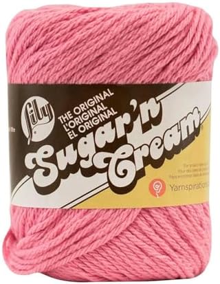 Lily Sugar 'n Cream Yarn - 100% Cotton - Assortment (Cottage Bloom)