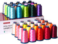 Poolin Embroidery Machine Thread Richword Selected 40 Colors 40WT