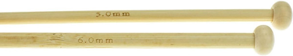 Set, Single Pointed Knitting Needles 25cm Xmas 18 Pair
