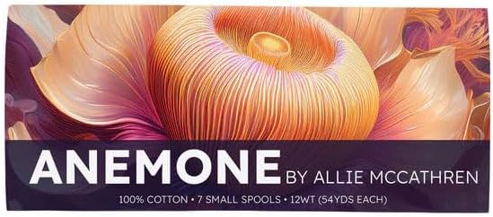 Aurifil Designer Collections 7 Small Spools 100% Cotton 12wt
