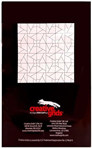 Creative Grids Scrap Crazy 6 Template Set Quilt Ruler – CGRMT6 – Made