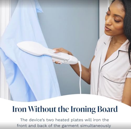 Nori Press Travel Steam Iron - Handheld Iron With 6 Fabric Settings