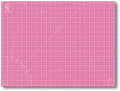 KC GLOBAL A2 (24"x18") Self-Healing Cutting Mat (Pink) - Sturdy