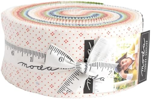 Fig Tree and Co Eyelet Jelly Roll 40 2.5-inch Strips Moda Fabrics