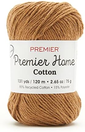 Premier Yarns Home Cotton, Ideal Knitting and Crochet Supplies, Made