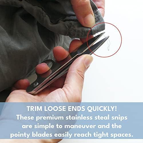 Madam Sew Thread Snips for Sewing – Spring Action Thread Cutter Tool
