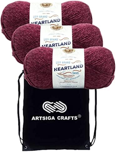 Lion Brand Yarn Heartland 136-148 Badlands