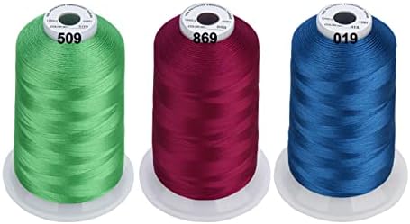 Simthread - 33 Selections - Various Assorted Color Packs of Polyester