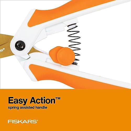 Fiskars Premier No. 5 Micro-Tip Easy Action Titanium Scissors