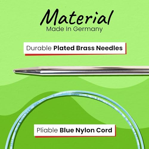skacel by addi Turbo Circular Knitting Needles, 40 in (100 cm), 5mm