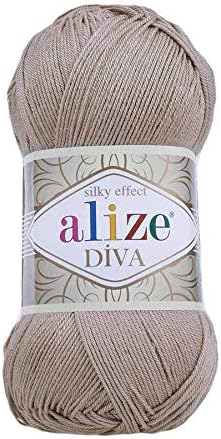 4 Balls Hand Knitting Yarn 100% Microfiber Acrylic Yarn Alize Diva