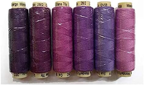 Sue Spargo Ellana Wool Blend Thread for Embroidery - Six 70-Yard
