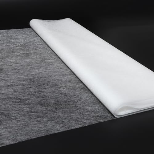 Double Sided Fusible Web, 19.69 Inches x 12 Yards Light Weight Fusible