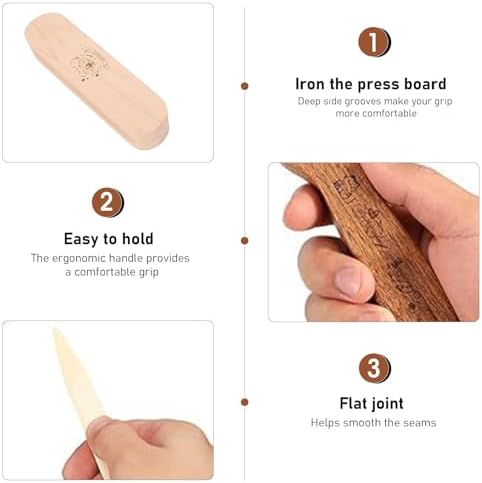 Tailors Clapper Wooden Clapper Hardwood Tailors Clapper Tool for