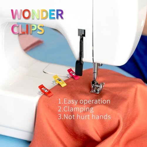 Multipurpose Sewing Clips Pack of 100, Perfect Alternative Quilting