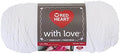 Red Heart 10016763 With Love Yarn, White