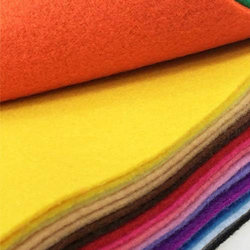 Felt Fabric Misscrafts 28pcs 12" x 8" (30cm x 20cm) 1.4mm Thick Soft
