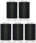 Gutermann Sew-All Thread 547yd - 5 Pack (Black)