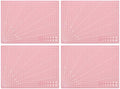 4 Pack Self Healing Cutting Mat Double Sided A4 for Sewing Crafts