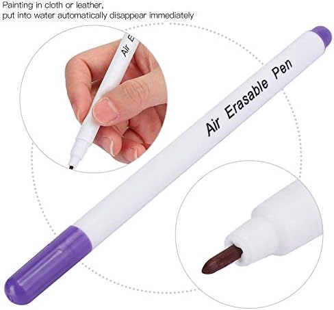 Pssopp Fabric Marking Pens 10 Pack Air Water Erasable for Sewing