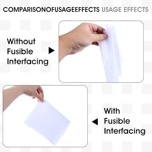 Heavy Single-Sided Fusible Non-Woven Polyester Interfacing, Craft