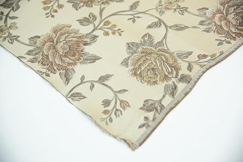 Luxurious and Premium Floral Design Jacquard Fabric for Upholstery