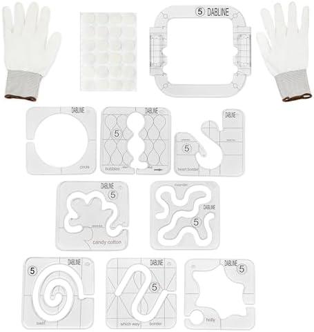 DABLINE 13 PCs Quilting Template Set
