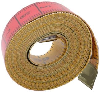 Soft Tape Measure Tailor's Tape With Snap Fasteners Body Measuring
