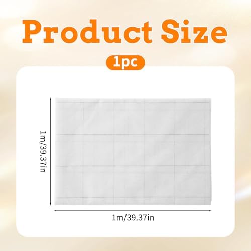 2''x2'' Gridded Fusible Interfacing, Fusible Grid Interfacing Nonwoven