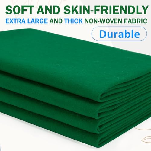 XSEINO Moss Green Large Felt Fabric 144" X 36 "(4 Square Yards)