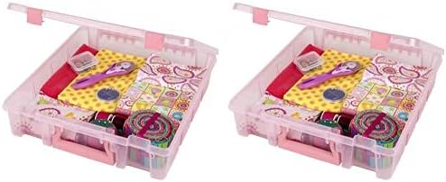 ArtBin 6955RK Super Satchel 1-Compartment Box, Art & Craft Organizer
