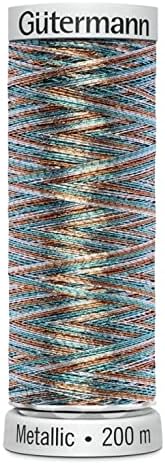 Gutermann Sulky Metallic Machine Embroidery Thread 200m 7028 - each