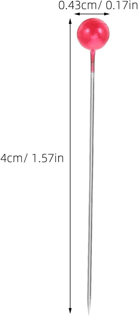 Straight Pins for Dressmakers, 20 Boxes Ball Head Thin Sewing Set