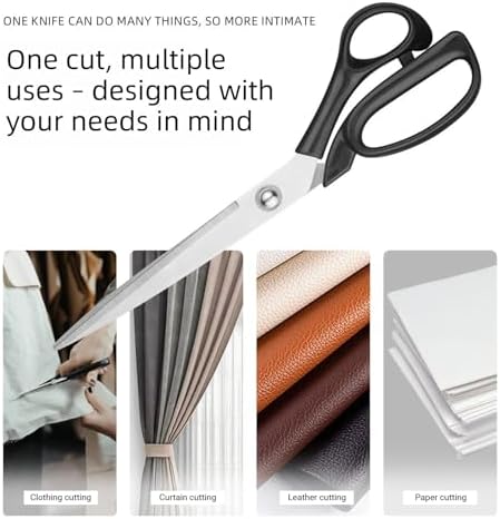 10 Inch Stainless Steel Tailor Shears – Professional Sewing Scissors