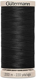 Gutermann Quilting Thread 220yd, Black