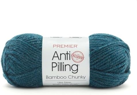 Anti-Pilling Bamboo Chunky 1085-17 Blue Lobster